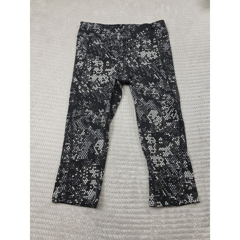 The North Face Leggings Womens Medium Capri Length Flash Dry Geometric Pattern